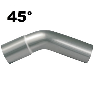 Udstødningsrør bøjning 45°