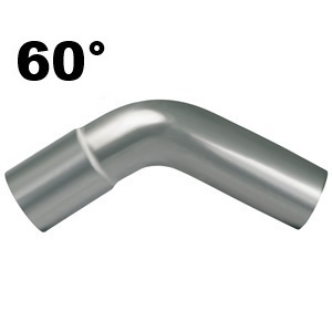 Udstødningsrør bøjning 60°