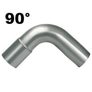 Udstødningsrør bøjning 90°