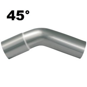 Udstødningsrør bøjning 45°