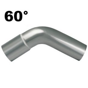 Udstødningsrør bøjning 60°