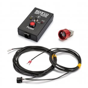 Sparco kontrolboks, kabel og udlserknap til Sparco brandslukningsanlg (komplet st)