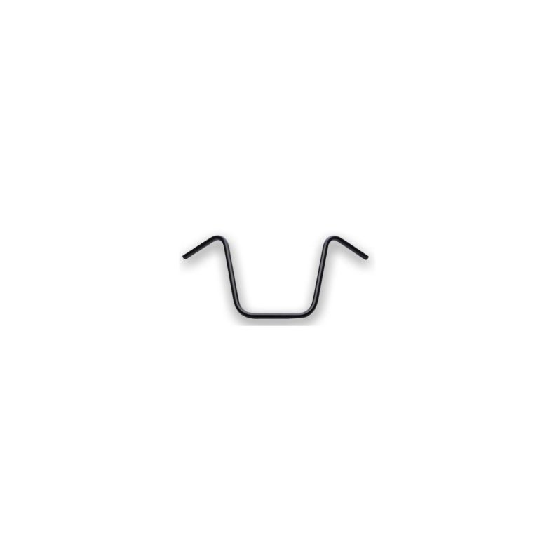 Santee 16 Ape Hanger Handlebar Dimpled Black Powder Coated 1" Throttle Cables