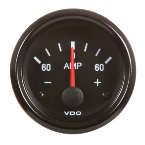 VDO Cockpit Vision Amperemeter 60-0-60 52mm