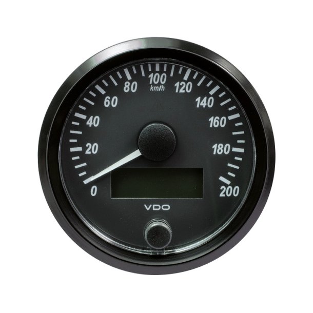 VDO SingleViu Speedometer 100mm 0-200 km/t