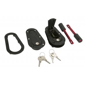 AeroCatch Hjelmls sort m/ls