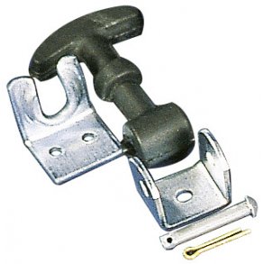 Hjelm Klap holder i gummi