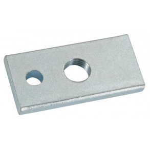 Gevind plade 50x25mm til jebolt 7/16