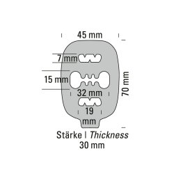 Powersprint udstdningsgummi