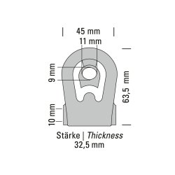 Powersprint udstdningsgummi
