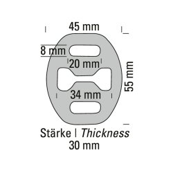 Powersprint udstdningsgummi