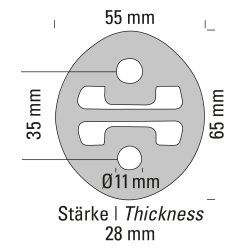 Powersprint udstdningsgummi
