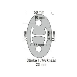 Powersprint udstdningsgummi