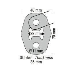 Powersprint udstdningsgummi