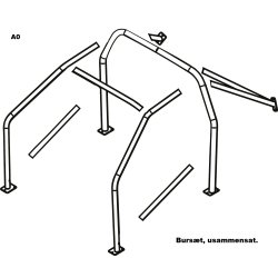 Sassa 6-punkts burst type A-0