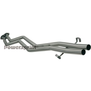 BMW E30 M3 2.3 Liter, Powersprint udskiftning af forreste lydpotte