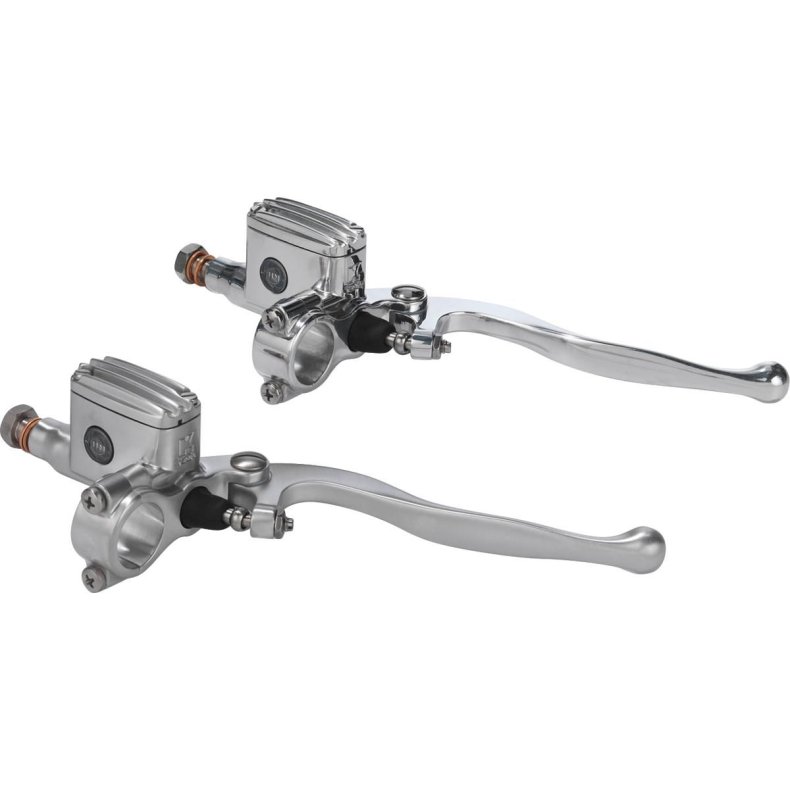 Classic Brake Master Cylinder Kit Aluminium Polished 14 mm 1" Single Disc Dual Disc
