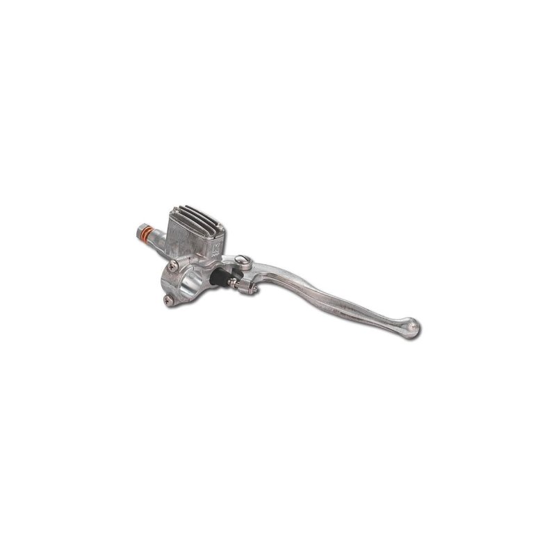 Classic Brake Master Cylinder Kit Aluminium Raw 14 mm 1" Dual Disc for Custom Applications
