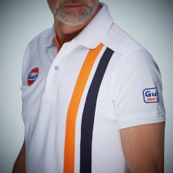 Gulf Modern Stripe Polo skjorte