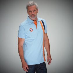Gulf Modern Stripe Polo skjorte