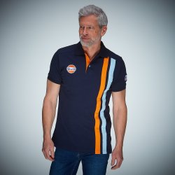 Gulf Modern Stripe Polo skjorte