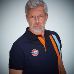 Gulf Modern Stripe Polo skjorte