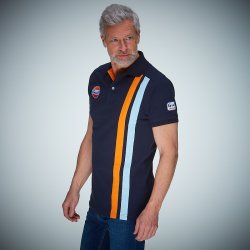 Gulf Modern Stripe Polo skjorte