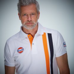 Gulf Modern Stripe Polo skjorte