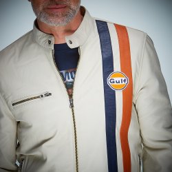 Gulf Roadmaster Lder Jakke