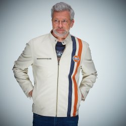 Gulf Roadmaster Lder Jakke