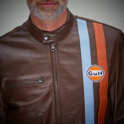 Gulf Roadmaster Lder Jakke