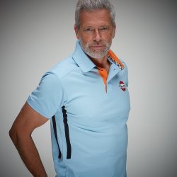 Gulf Side Stripe Polo Skjorte