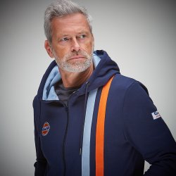  Gulf Since 1901 Hoody, Str. XL Navy Bl�
