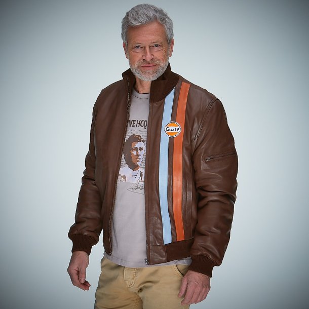 Gulf Stripe Blouson Choco Jakke