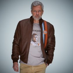 Gulf Stripe Blouson Choco Jakke