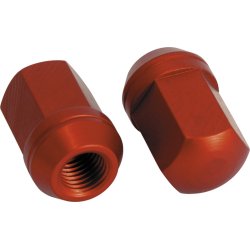 Hjulmtrik i aluminium, M12x1,5, L= 34, Rd