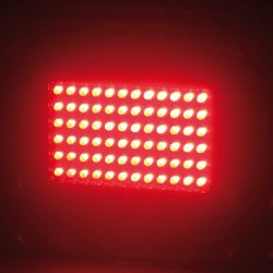 LED baglygte, regnlys 72 stk rdt lys