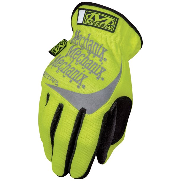 Mechanix Wear Handske Fastfit Safety, Neon gul