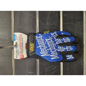 Mechanix Original mekaniker handske, Str. M Bl/Sort