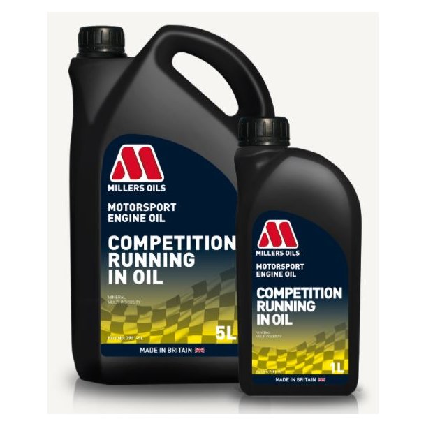 Millers Competition Running-In Oil, 1 Liters (F�r kaldet CRO-10w40)
