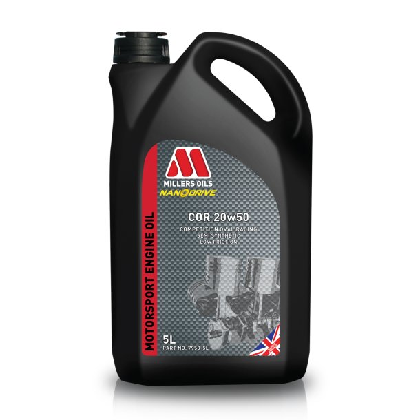 Millers Oils COR 20W-50 Nanodrive motorolie, 5 Liter