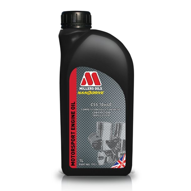 Millers Oils CSS 10W-40 Semisyntetisk motorolie