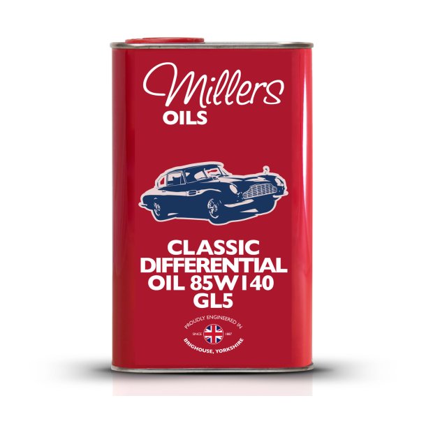 Millers Oils Classic 85W140 GL5 differentialeolie