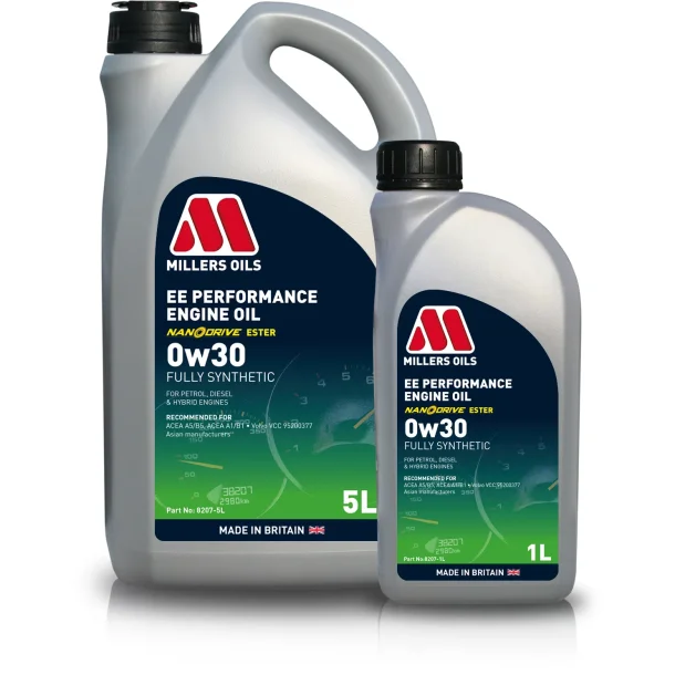 Millers Oils EE-Performance 0W30 olie
