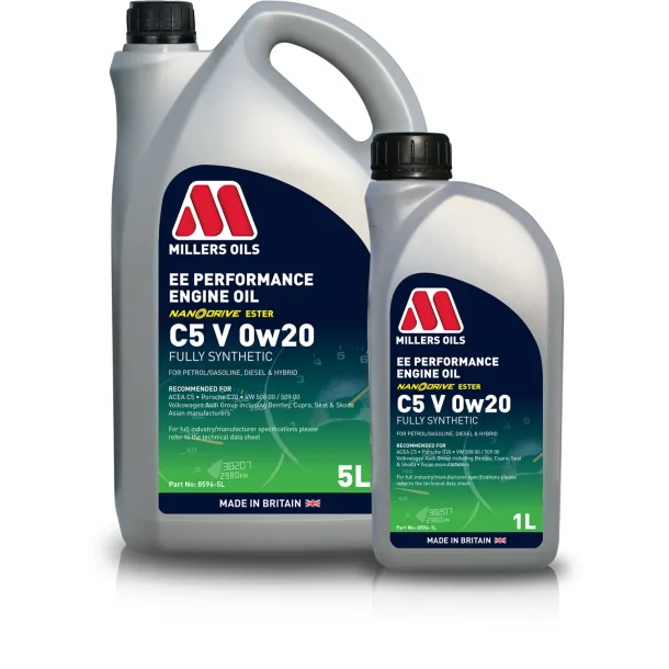 Millers Oils EE-Performance C5V 0W-20 olie