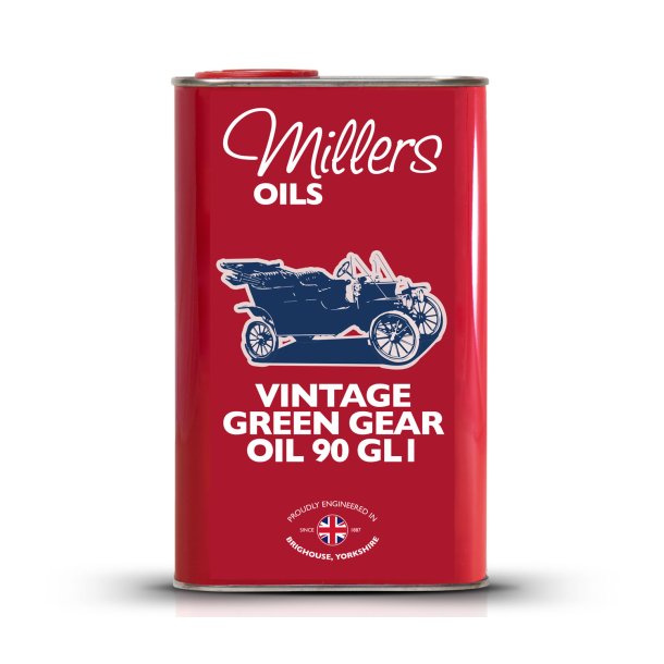 Millers Oils Vintage green gearolie 90 GL1
