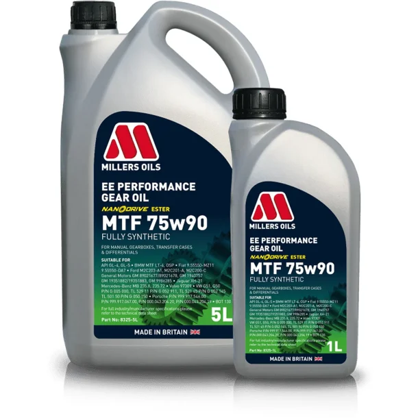 Millers Oils gearolie EE Performance MTF 75W90
