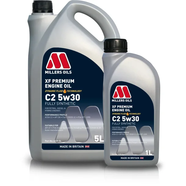 Millers Oils motorolie XF Premium C2 5W30