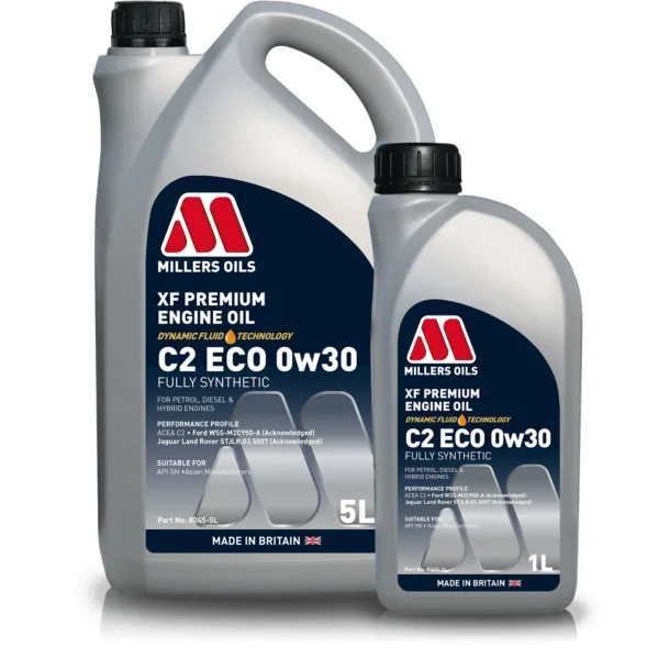 Millers Oils motorolie XF Premium C2 ECO 0W30