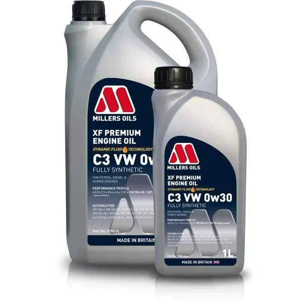 Millers Oils motorolie XF Premium C3 0W30